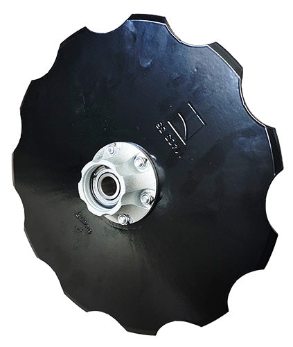 Seed drill disc Ø350x4 - compl. without cap piece of the bearing