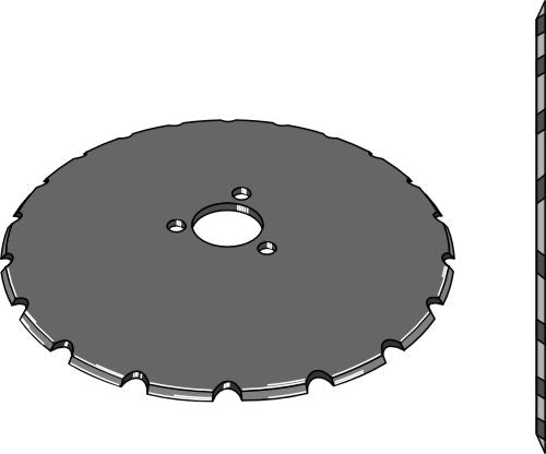 Seed drill disc Ø450x5