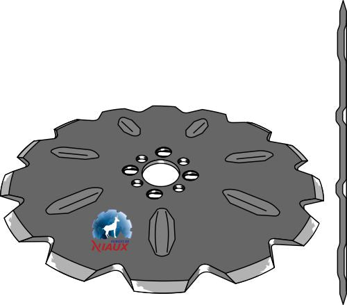 plovskær til plov Ø500x5