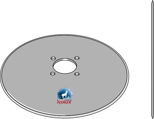 Coulter for plow Ø520x6