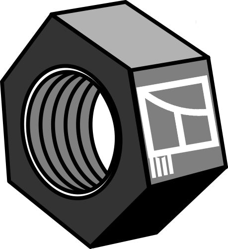 Sexkantsmutter DIN 985
