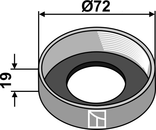 Beskyttelseskappe på metal