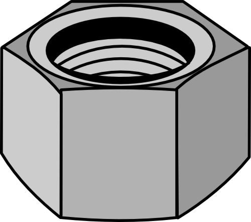 Mutteri M 30 x 3,5, 30 x 30 neliömäiselle akselille