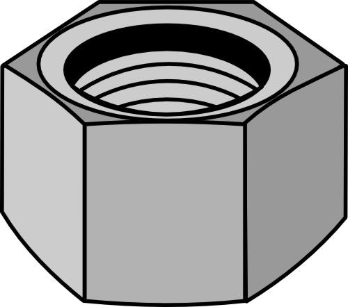 Nut M36x2 for square shaft