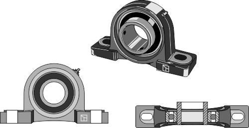 Pedestal bearing UCP - Ø30