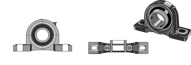 Pedestal bearing UCP - Ø60
