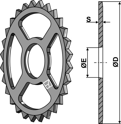 Bryterring - Ø470mm