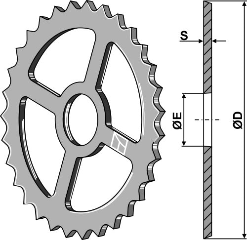 Katkaisurenkaan halkaisija – Ø530 mm