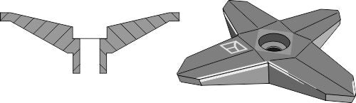 Star-scraper for spiral rollers