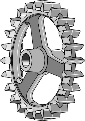 Crosskill-ring - Ø350 mm