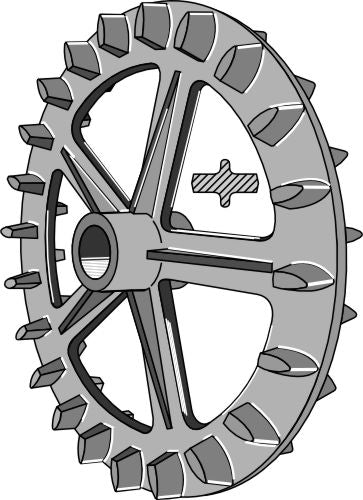Crosskill-ring - Ø494 mm