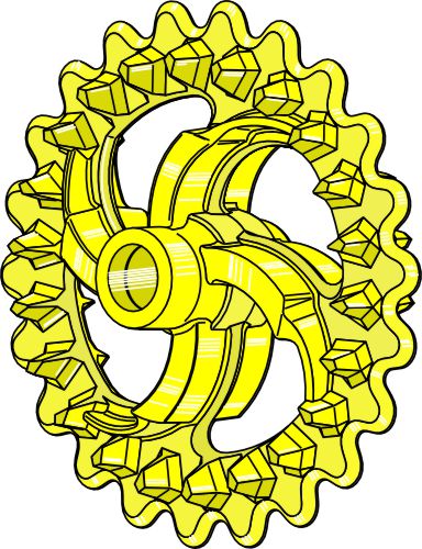 Crosskill-ring - Ø470mm