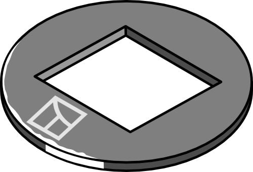 Calibration washer Ø90x3x46