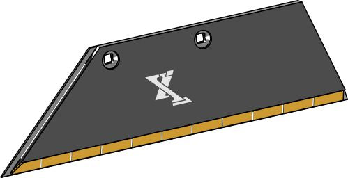 Share wing 15x150 SB45D L - left - Hard metal