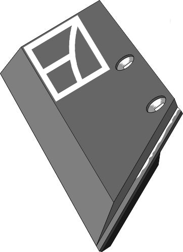 Forsterket ving 11x150 SB43P R - høyre