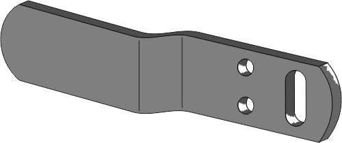 Plovbladforlænger ST4 R - højre