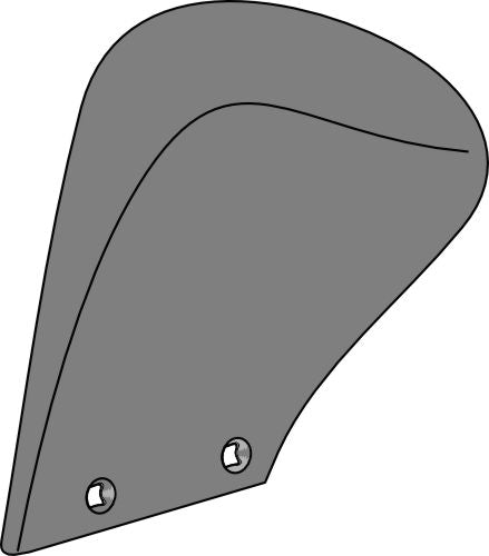Gødningsskimmerplade M1 - venstre