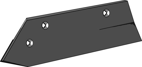 Stone share - hard metal faced-back side - left