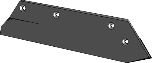 Stone share - hard metal faced-back side - right