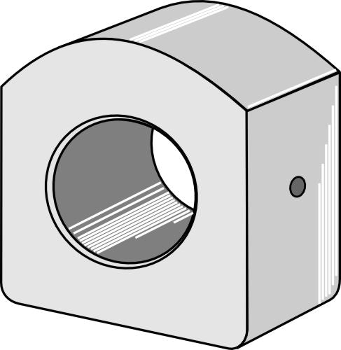 Lagerinnsats i tre - Ø60