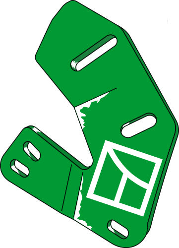 Roskakotelon kiinnike - oikea