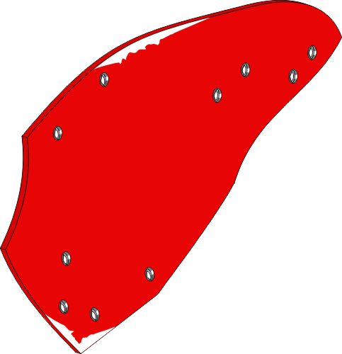 Moldboard - 12'' - left