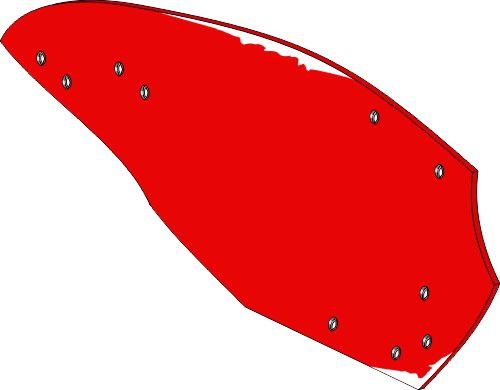 Kyntöaura - 14'' - 18''  - oikea