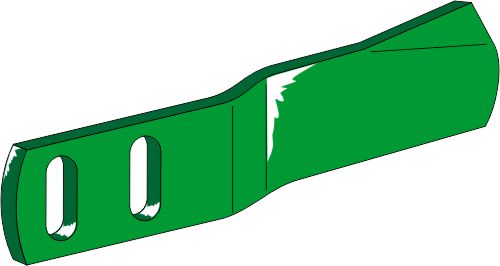 Moldboard extension - left