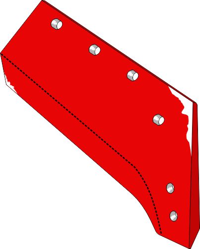 Reversible point share - 14'' - right