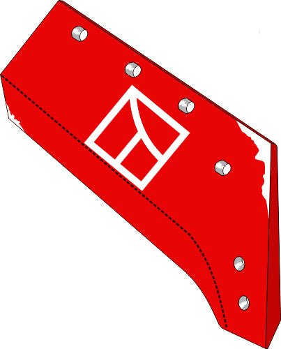 Reversible point share - 14'' - right