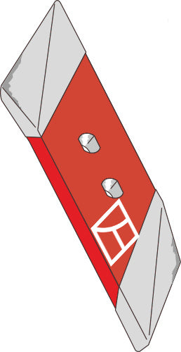 Vendbar spiss DURAFACE 70x15 - venstre