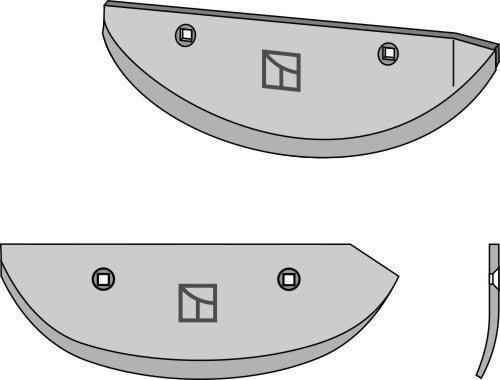 Juurikasnostimen terä, oikea malli