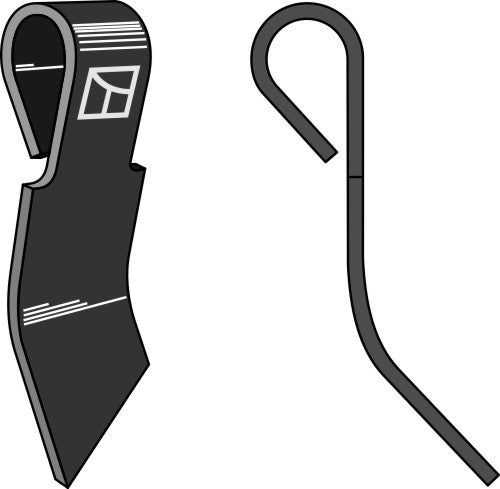 Haulm topper - right