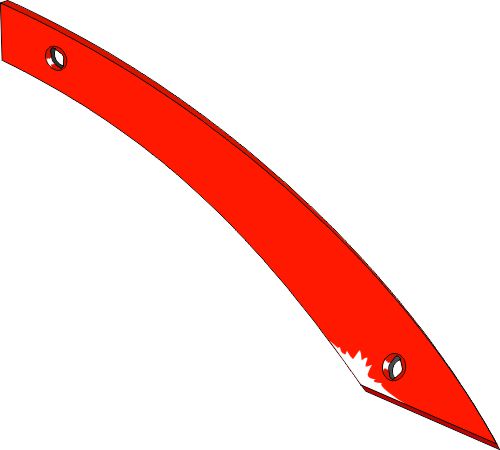 Moldboard-lamel - højre