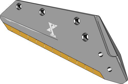 Käännettävä kärki - 16'' - oikea - Kova metalli