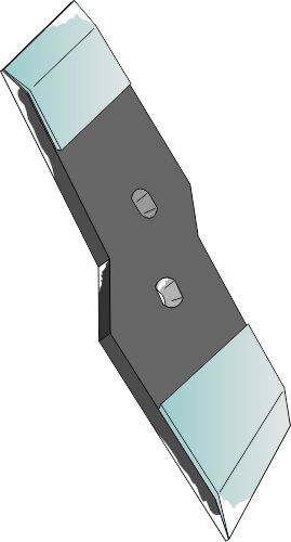 Käännettävä kärki DURAFACE - vasen