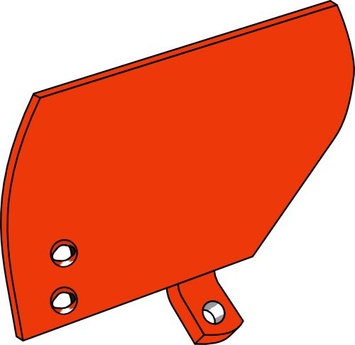 Gödselskimmerbräda - vänster