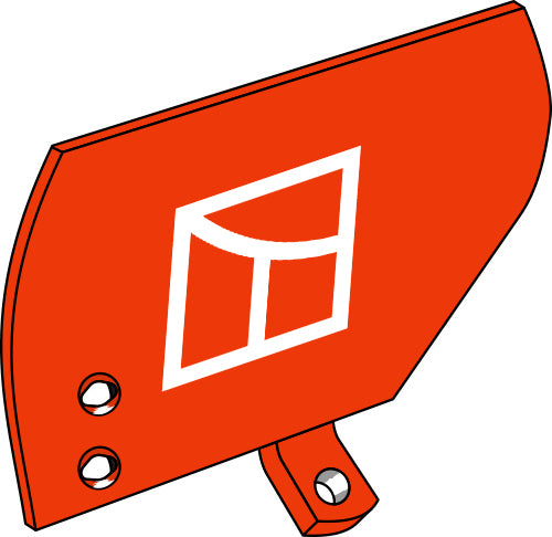 Gödselskimmerbräda - vänster