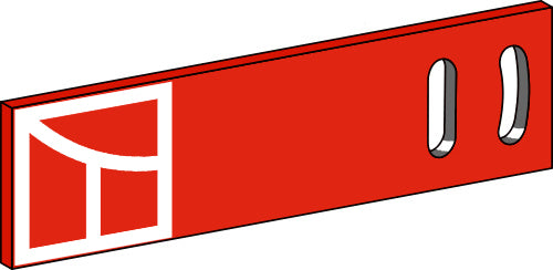 Kääntölevyn jatke - oikea/vasen