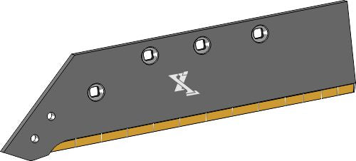 Reversible point share - 18'' - left - Hard metal