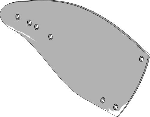 Moldboard - right
