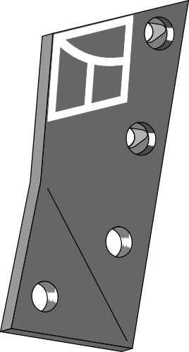 Bracket for reversible point - left