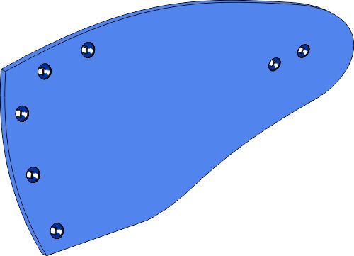 Vejskæret HRP-295OL - venstre