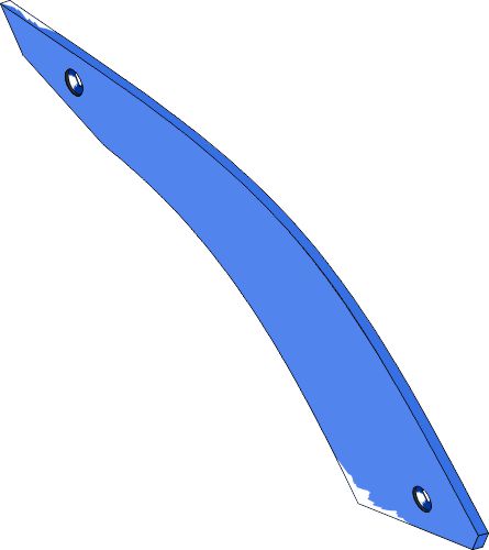 Moldboard-lamell SRP350W41 – höger