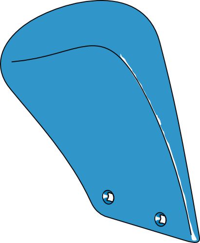 Gødningsskimmerbræt RDG-21 - højre