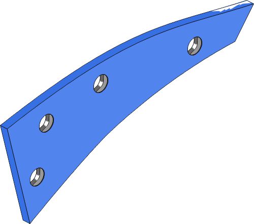 Moldboard-säle SRP236OL1 - vasen