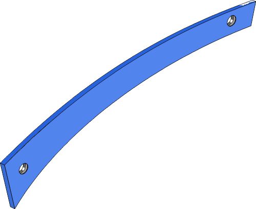 Moldboard-lamel SRP236OL2 - venstre