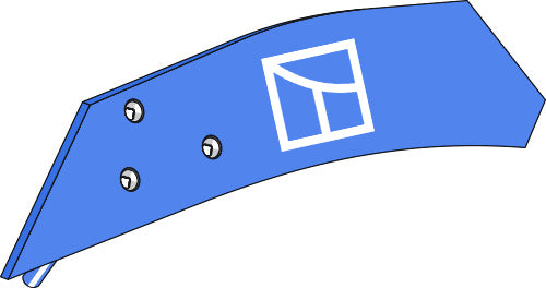 Søppelbrett PDG-52L - venstre