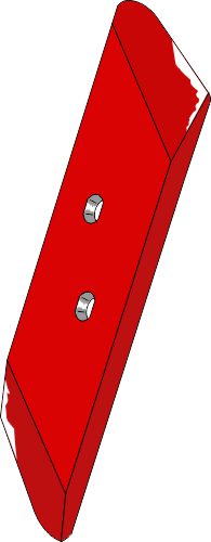 Reversible point 62x12 - right