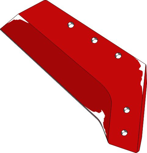 Reversible point share - 14'' - right